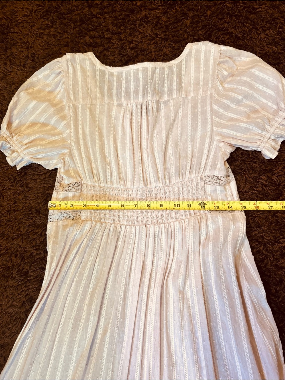 Gorgeous Washed But Not Worn American Eagle   Light Pink Dress with Slip - Picture 12 of 12